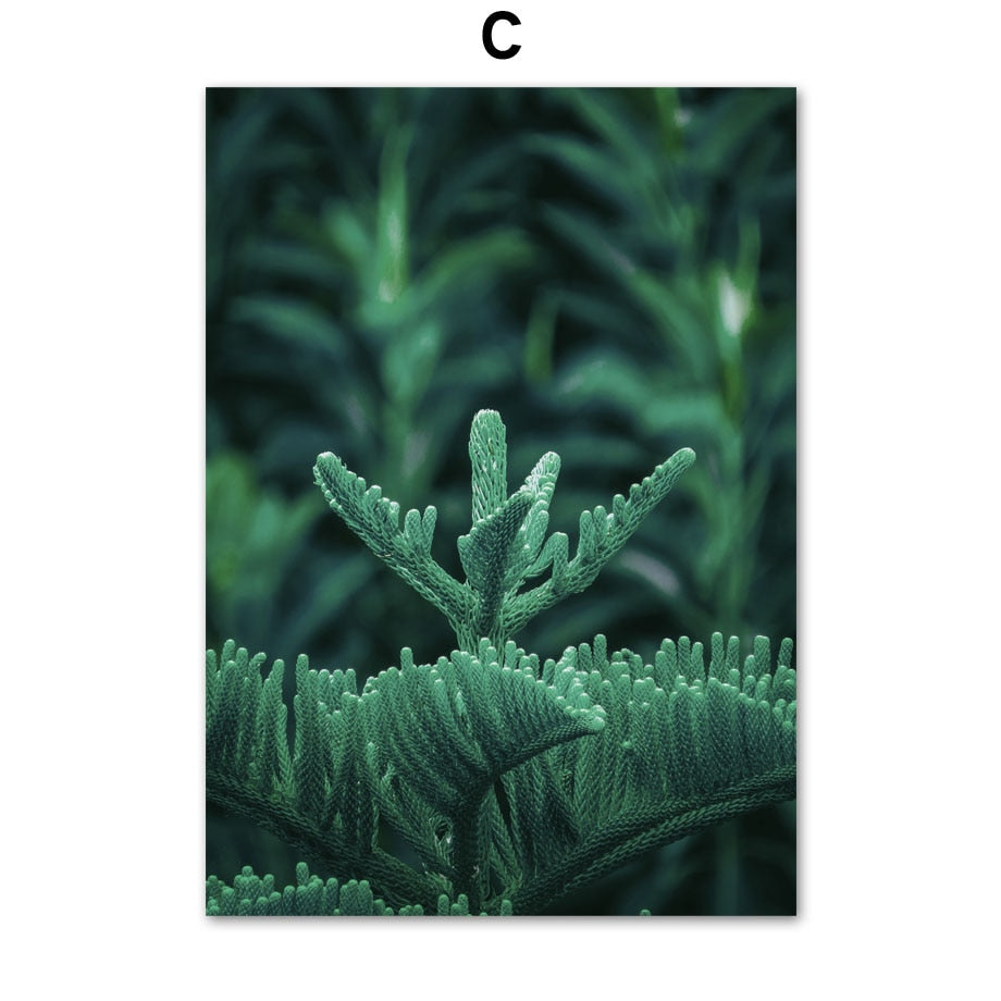 Green Lake Mountain Canvas Wall Art freeshipping - Mandala Bloom