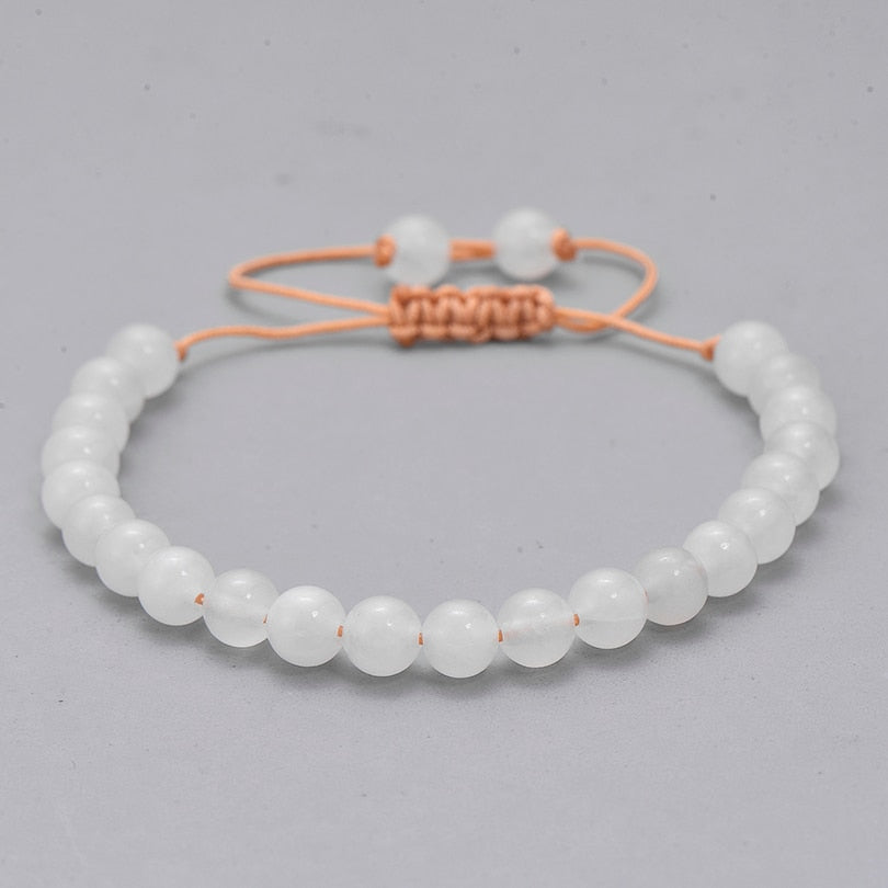 Resin Crystal Stone Bead Bracelet