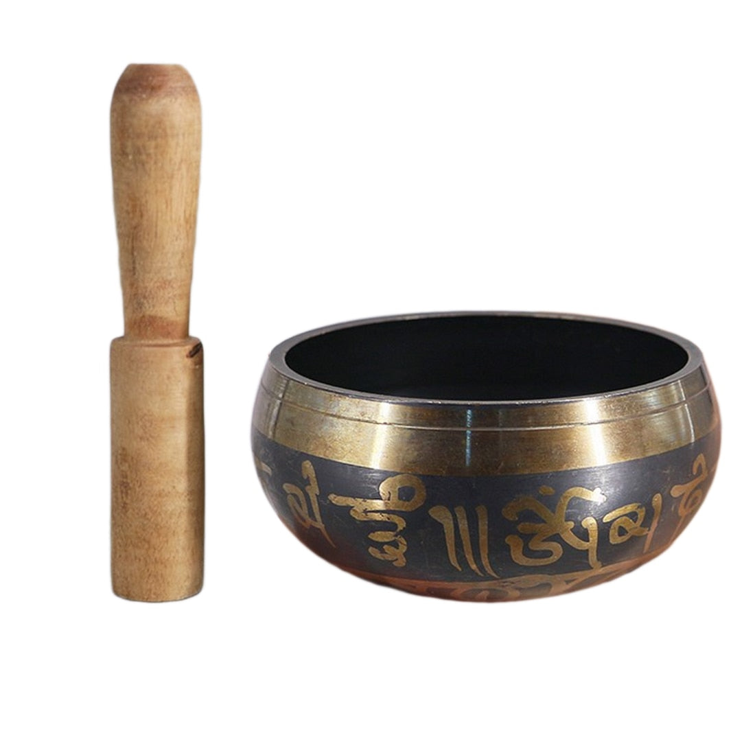 Home Decoration Yoga Tibetan Singing Bowl Himalayan Hand Hammered Chakra Meditation Religion Belief Buddhist freeshipping - Mandala Bloom
