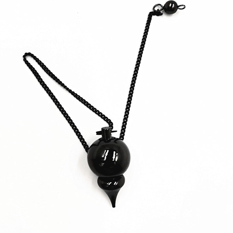 Pendulum For Dowsing Metal Charm Jewel Divination Reiki Healing Spiritual Wicca Amulet Screw Shape freeshipping - Mandala Bloom