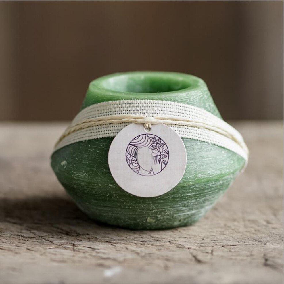 Matcha Smokeless aromatherapy Soy candle15-30 Hours matcha scented candle freeshipping - Mandala Bloom