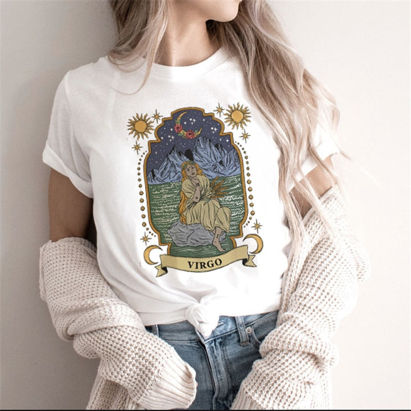 Tarot Constellation Magic Print Tee