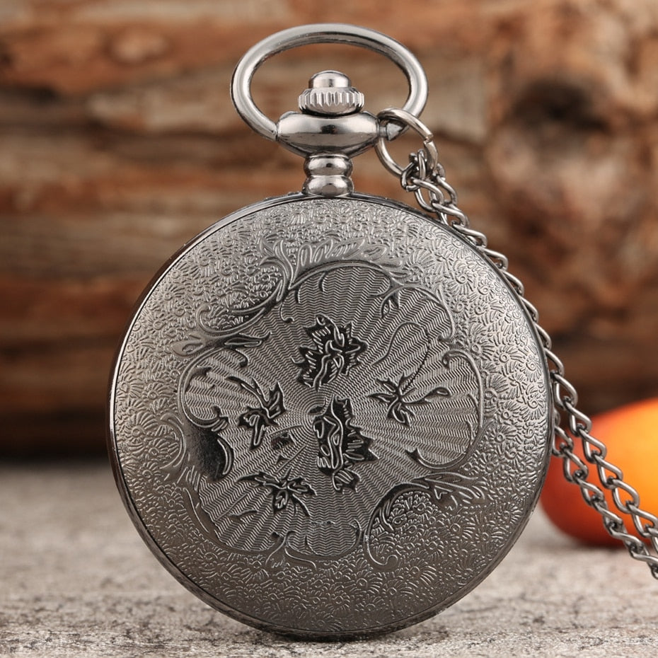 Necklace Quartz Pocket Watch Pendant Chain