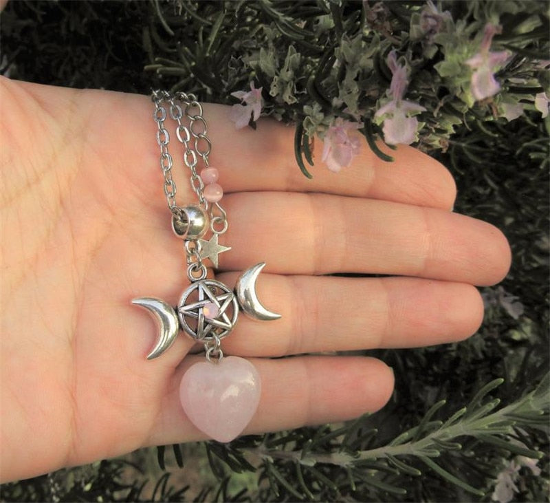 Women Necklace Glass Ball Pendant Necklace