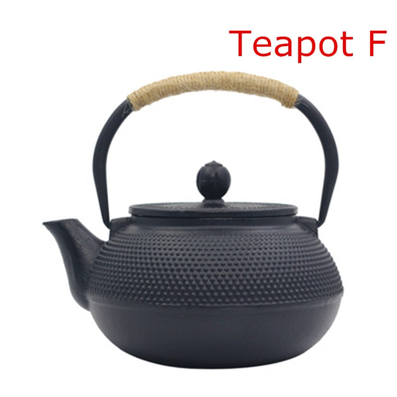 Cast Iron Japanese Tea Pot 900ml Infuser Metal With Strainer Net Filter freeshipping - Mandala Bloom