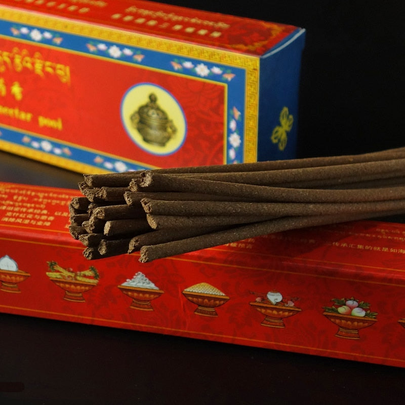 Tibet Manna Meditation Buddha Incense. Handmade with Alpine plant spice Home Aromatherapy Soothing Mood freeshipping - Mandala Bloom