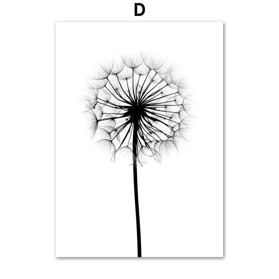 Dandelion Love Quote Prints freeshipping - Mandala Bloom
