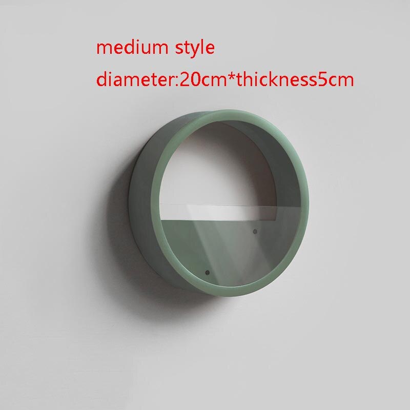 Circular Plant Pot for Home Decoration Modern Wall Vase Hanging Vases Iron Art Adornment Crafts Artificial Flower Basket Holder freeshipping - Mandala Bloom