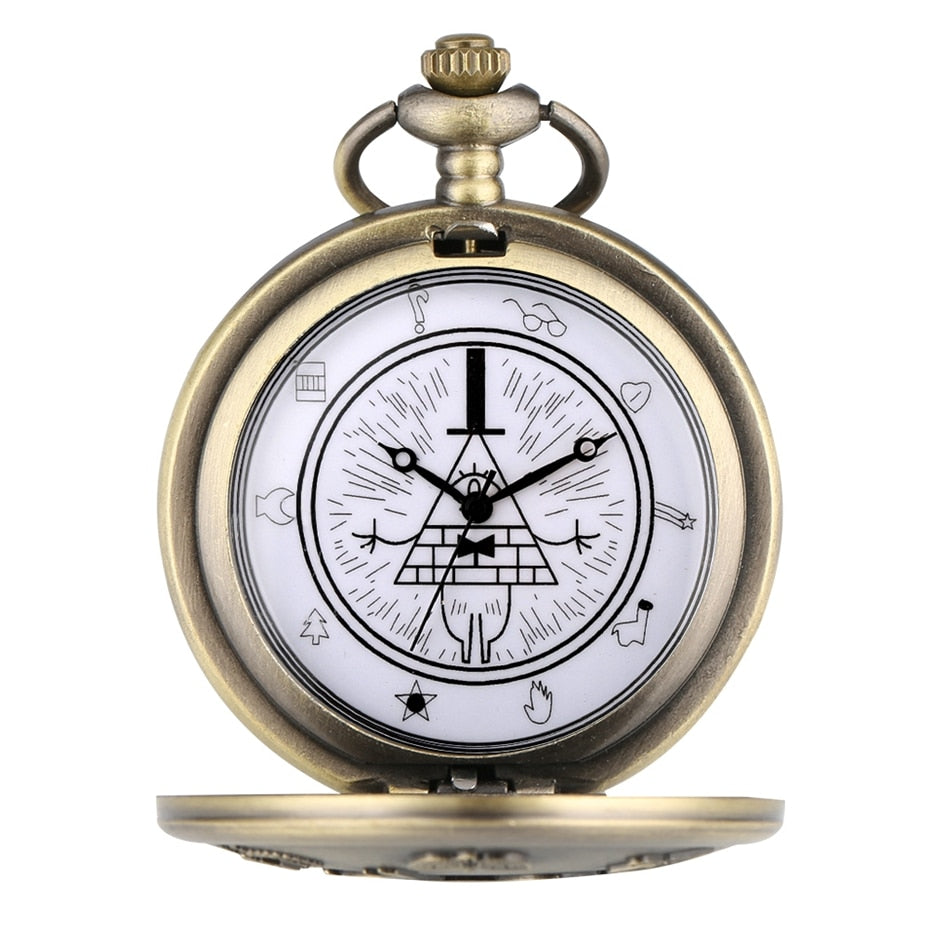 Necklace Quartz Pocket Watch Pendant Chain