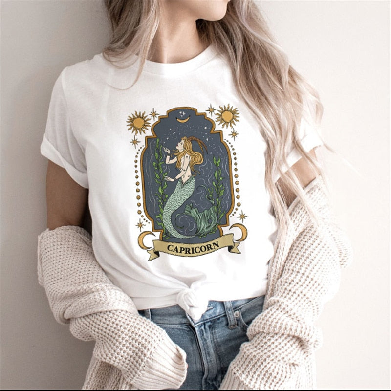 Tarot Constellation Magic Print Tee