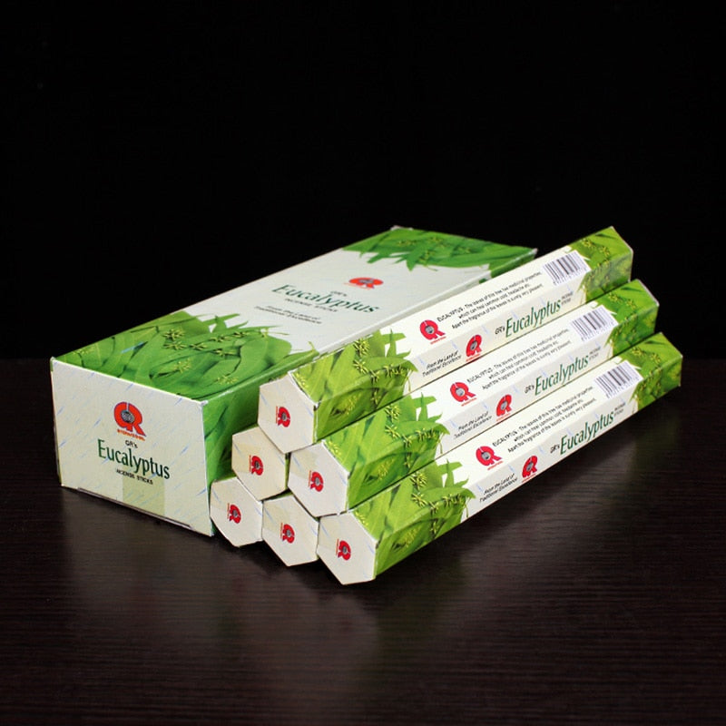 India Incense Eucalyptus Aroma Incense Stick Yoga Relax Meditation Aromatic Incense freeshipping - Mandala Bloom