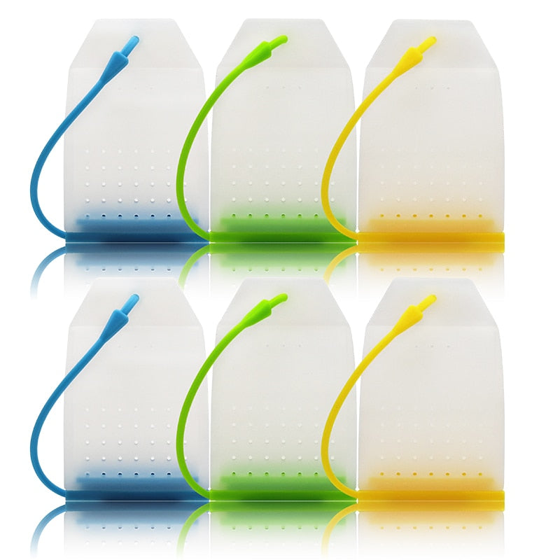 Silicone Tea Bag Safe Eco-Friendly Non-toxic Reusable Tea-leaves Infuser freeshipping - Mandala Bloom