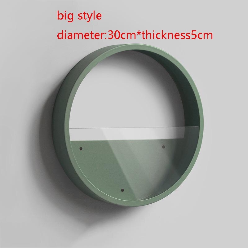 Circular Plant Pot for Home Decoration Modern Wall Vase Hanging Vases Iron Art Adornment Crafts Artificial Flower Basket Holder freeshipping - Mandala Bloom