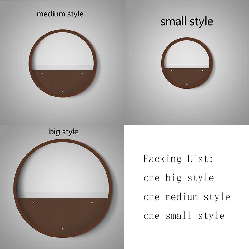 Circular Plant Pot for Home Decoration Modern Wall Vase Hanging Vases Iron Art Adornment Crafts Artificial Flower Basket Holder freeshipping - Mandala Bloom