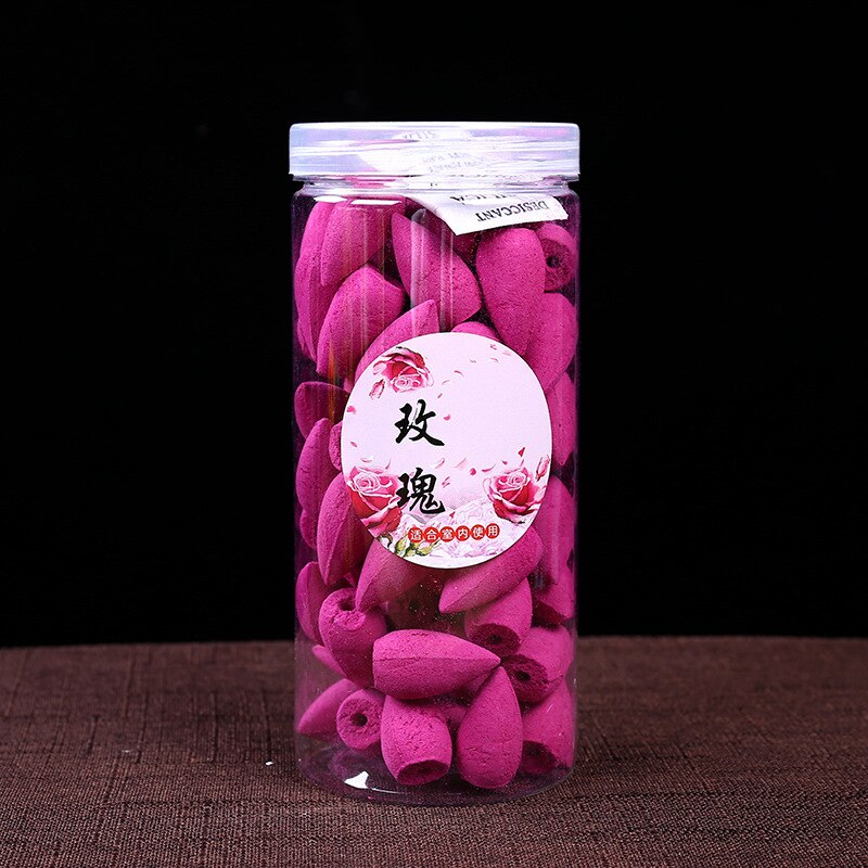 70pcs/Box Incense Cones Incense Holder Pagoda Incense Natural Incense Sticks Tulip Hundred Flowers Scent Tower Sandalwood Spice freeshipping - Mandala Bloom