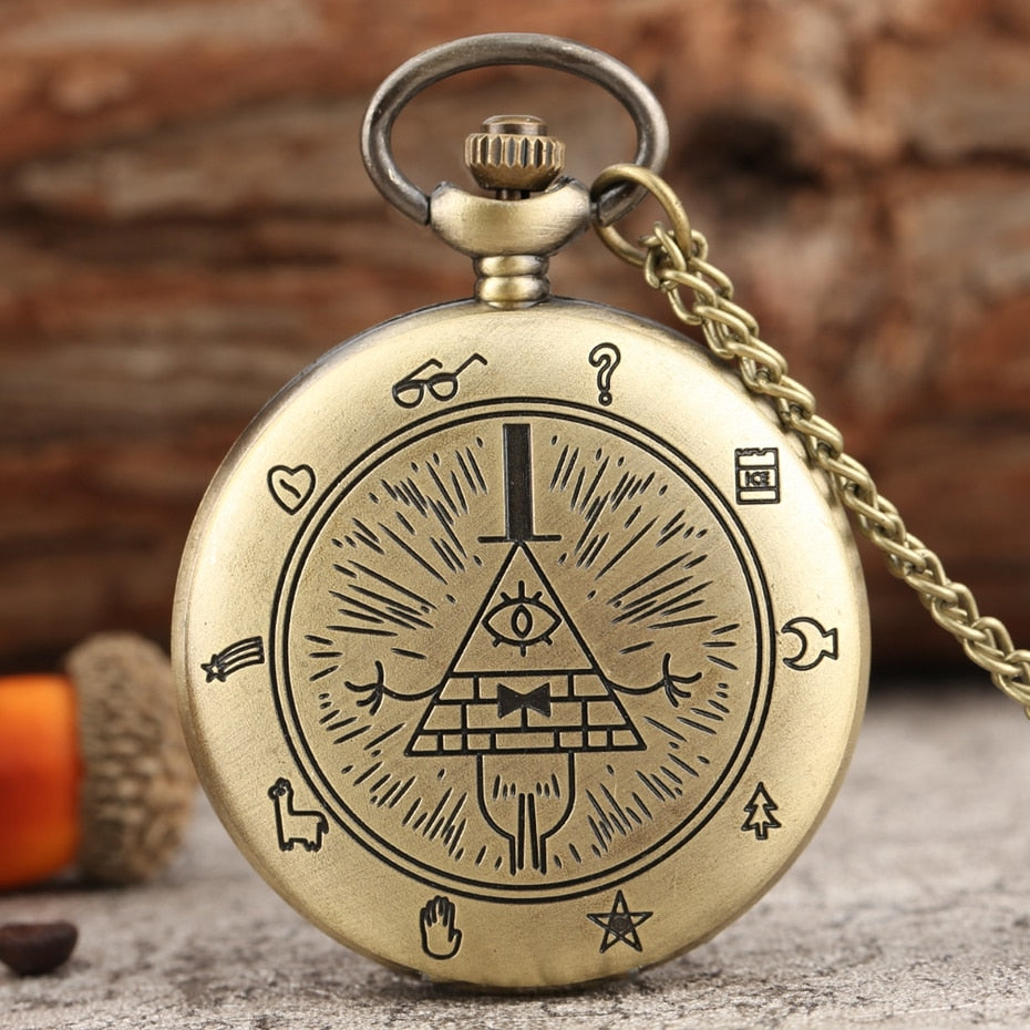 Necklace Quartz Pocket Watch Pendant Chain