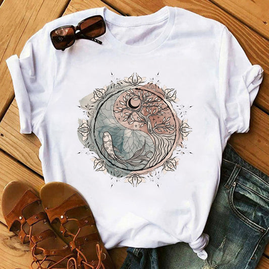 Moon Print T-shirt