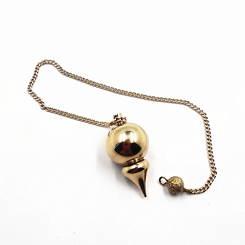 Pendulum For Dowsing Metal Charm Jewel Divination Reiki Healing Spiritual Wicca Amulet Screw Shape freeshipping - Mandala Bloom