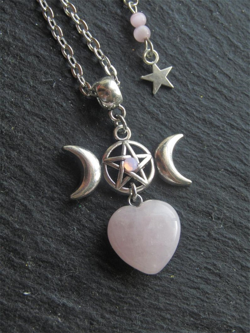 Women Necklace Glass Ball Pendant Necklace
