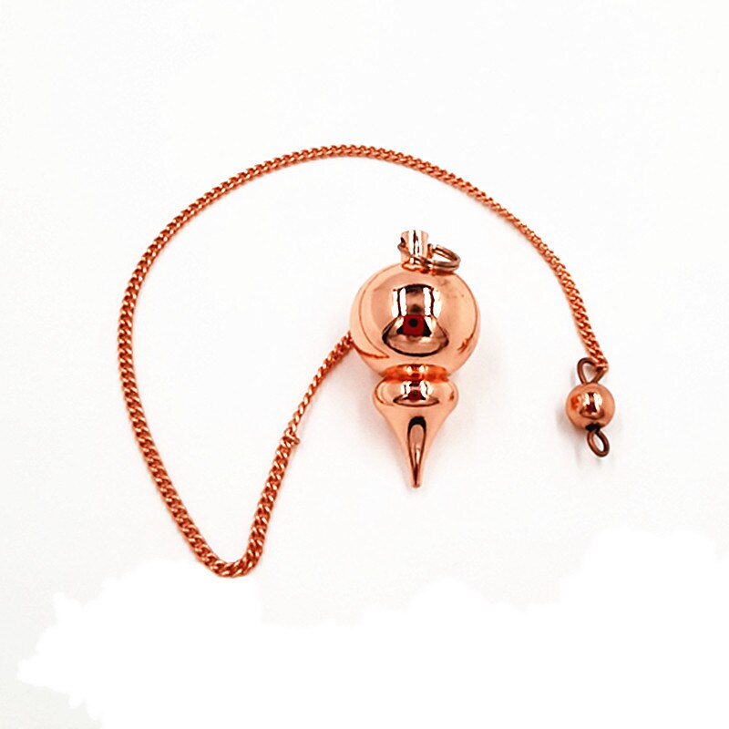 Pendulum For Dowsing Metal Charm Jewel Divination Reiki Healing Spiritual Wicca Amulet Screw Shape freeshipping - Mandala Bloom