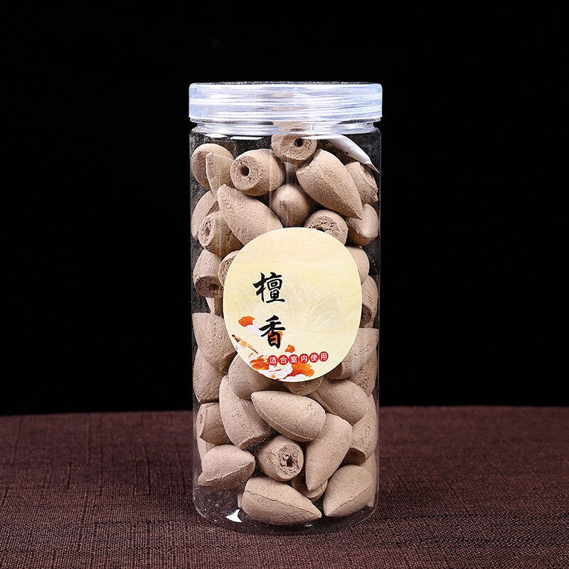70pcs/Box Incense Cones Incense Holder Pagoda Incense Natural Incense Sticks Tulip Hundred Flowers Scent Tower Sandalwood Spice freeshipping - Mandala Bloom