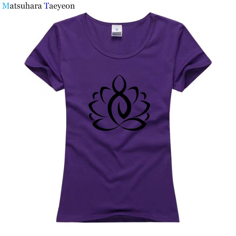 Lotus Print T-shirt freeshipping - Mandala Bloom