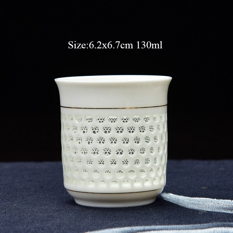 Blue and white exquisite ceramic teapot & tea cup porcelain traditional Chinese tea set freeshipping - Mandala Bloom