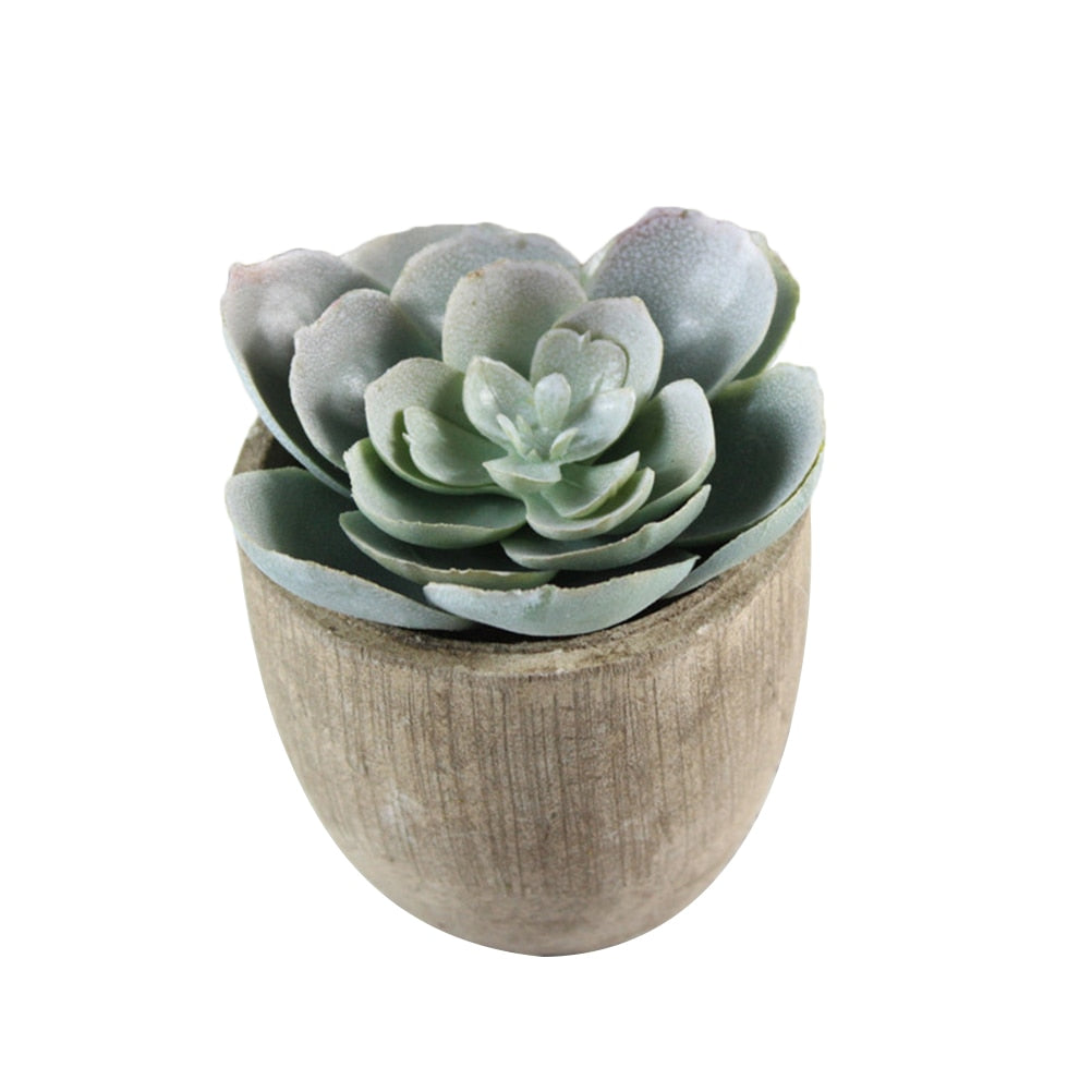 Artificial Succulent Plants Mini Artificial Pots freeshipping - Mandala Bloom