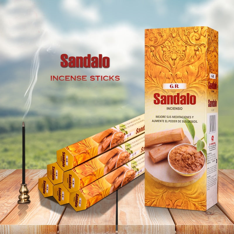 Lavender original India incense sticks 9 smell imported natural floral stick incenses 18pcs/box freeshipping - Mandala Bloom