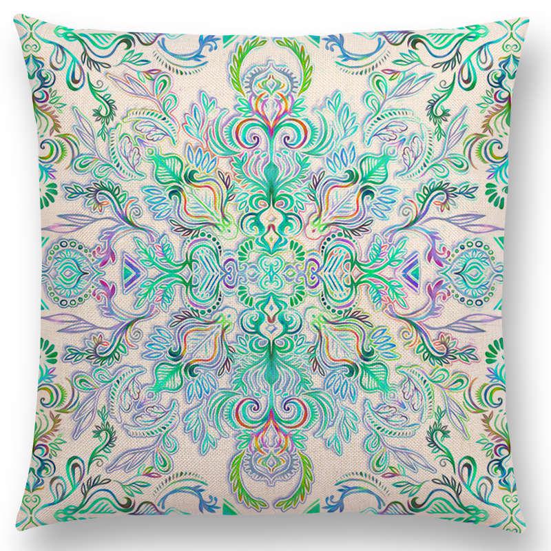 Mandala Throw Cushions freeshipping - Mandala Bloom
