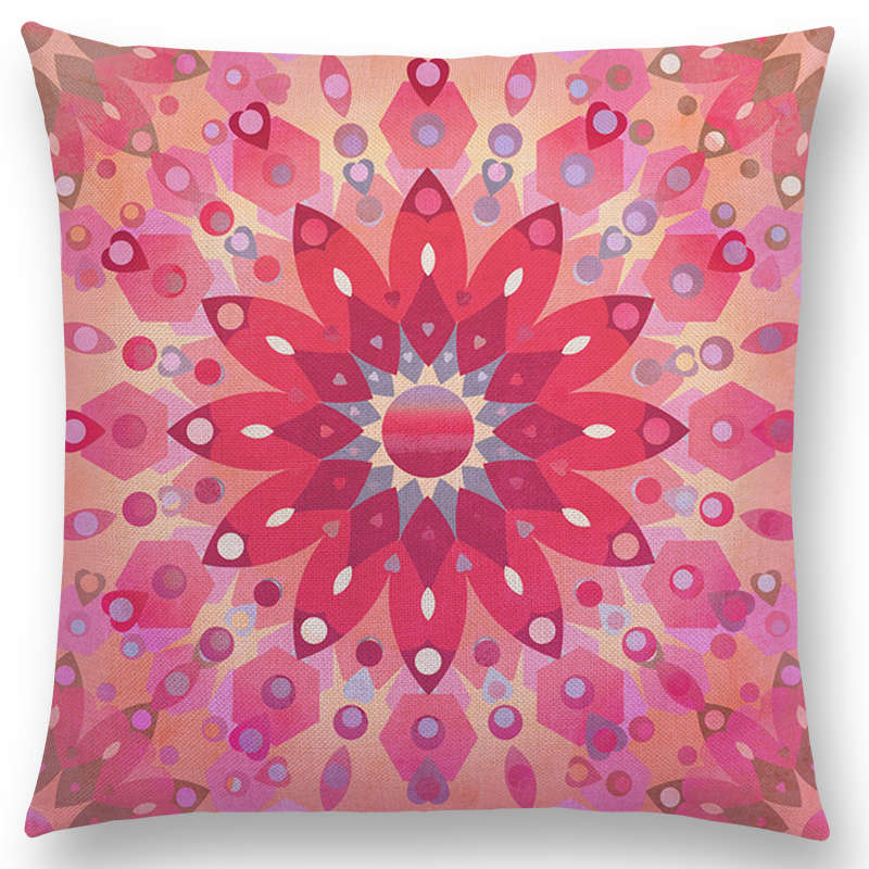 Mandala Throw Cushions freeshipping - Mandala Bloom