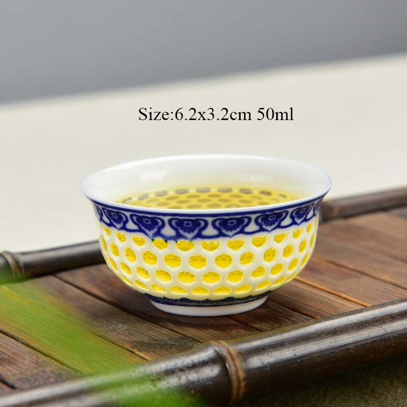 Blue and white exquisite ceramic teapot & tea cup porcelain traditional Chinese tea set freeshipping - Mandala Bloom