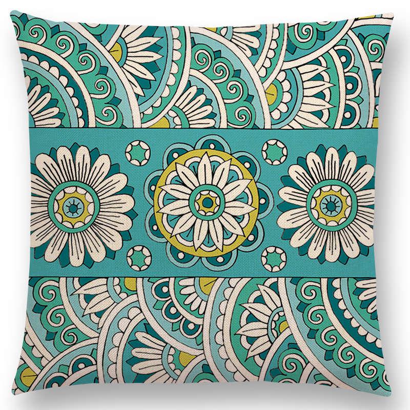 Boho & Mandala Throw Cushions freeshipping - Mandala Bloom