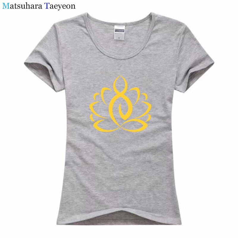 Lotus Print T-shirt freeshipping - Mandala Bloom
