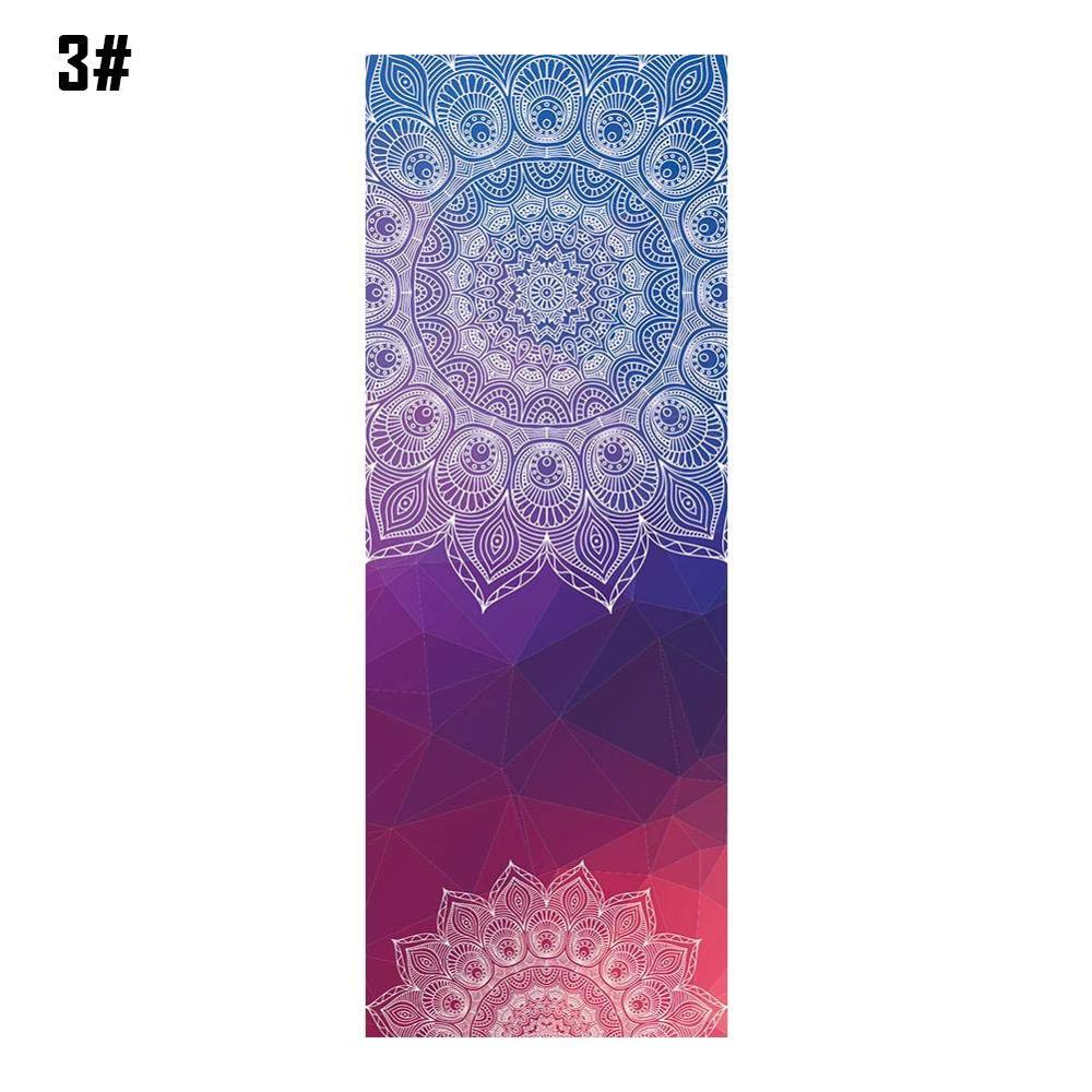 Mandala Print Non-Slip Yoga Towel/Mat freeshipping - Mandala Bloom