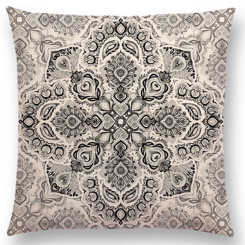 Mandala Throw Cushions freeshipping - Mandala Bloom