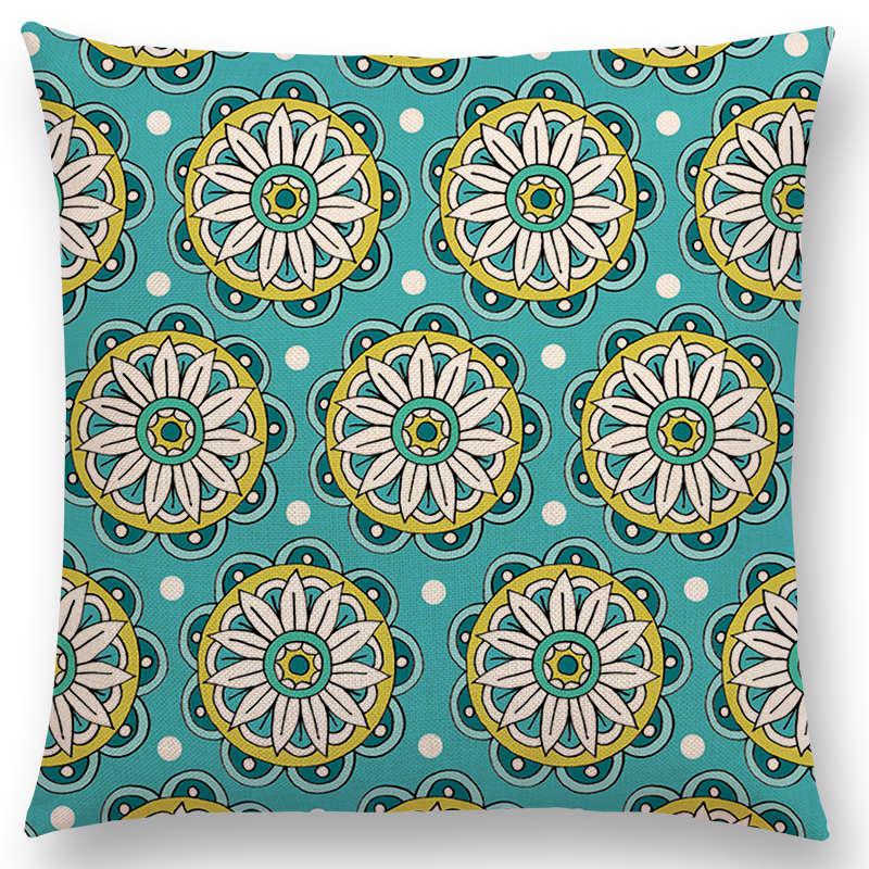 Boho & Mandala Throw Cushions freeshipping - Mandala Bloom