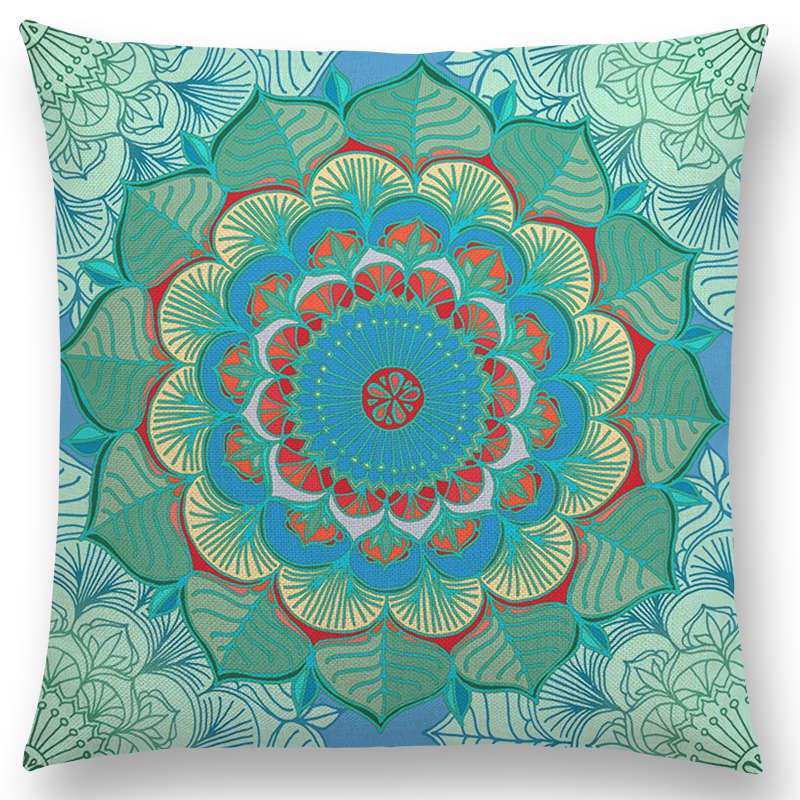 Mandala Throw Cushions freeshipping - Mandala Bloom