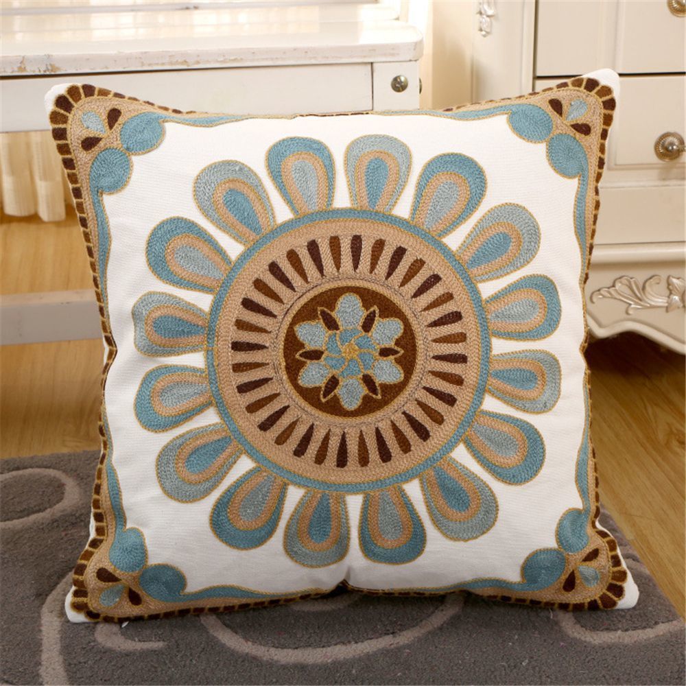 Mandala & Flower Throw Cushions freeshipping - Mandala Bloom