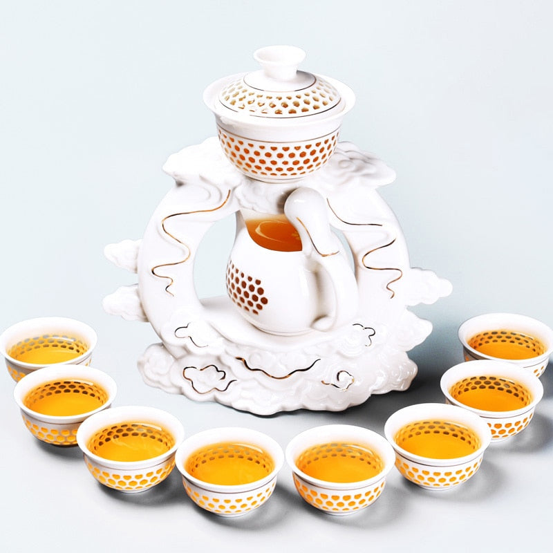 Blue and white exquisite ceramic teapot & tea cup porcelain traditional Chinese tea set freeshipping - Mandala Bloom