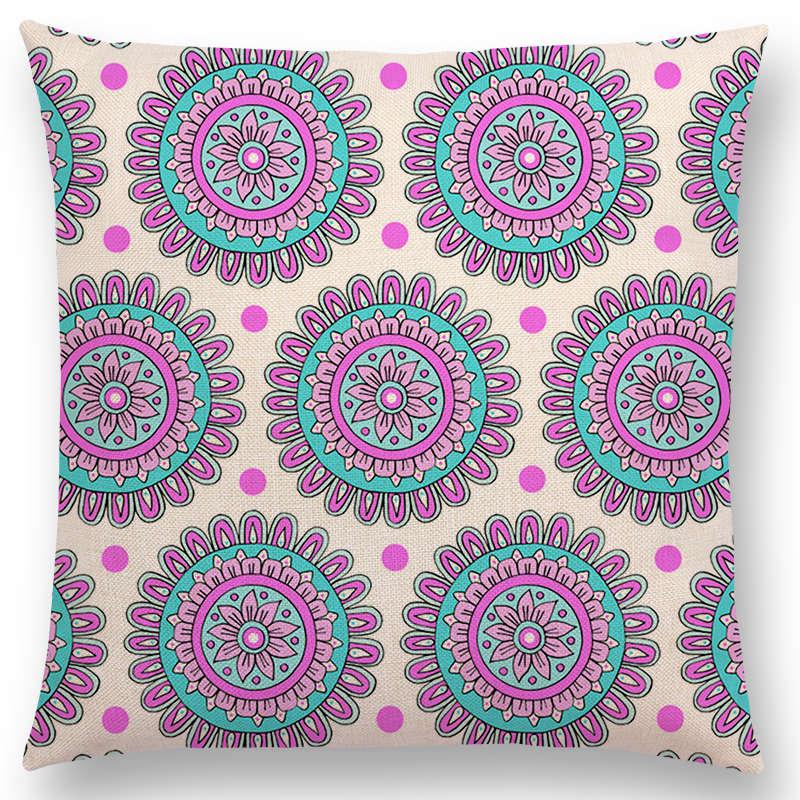 Boho & Mandala Throw Cushions freeshipping - Mandala Bloom