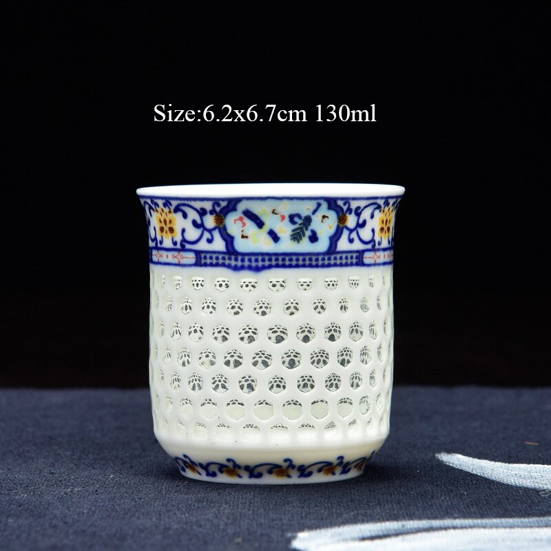 Blue and white exquisite ceramic teapot & tea cup porcelain traditional Chinese tea set freeshipping - Mandala Bloom