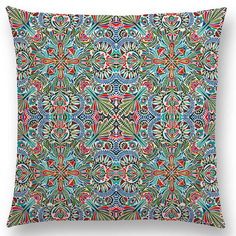 Boho & Mandala Throw Cushions freeshipping - Mandala Bloom
