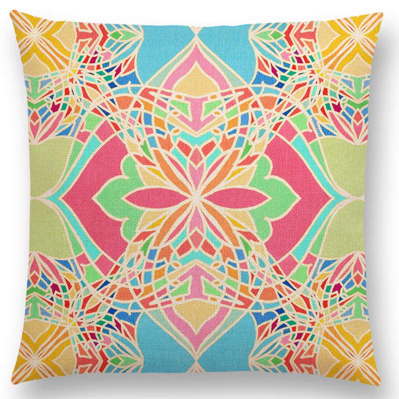 Mandala Throw Cushions freeshipping - Mandala Bloom