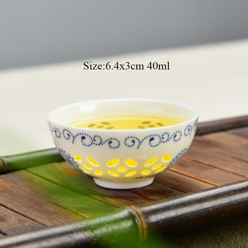 Blue and white exquisite ceramic teapot & tea cup porcelain traditional Chinese tea set freeshipping - Mandala Bloom