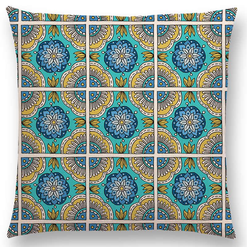 Boho & Mandala Throw Cushions freeshipping - Mandala Bloom