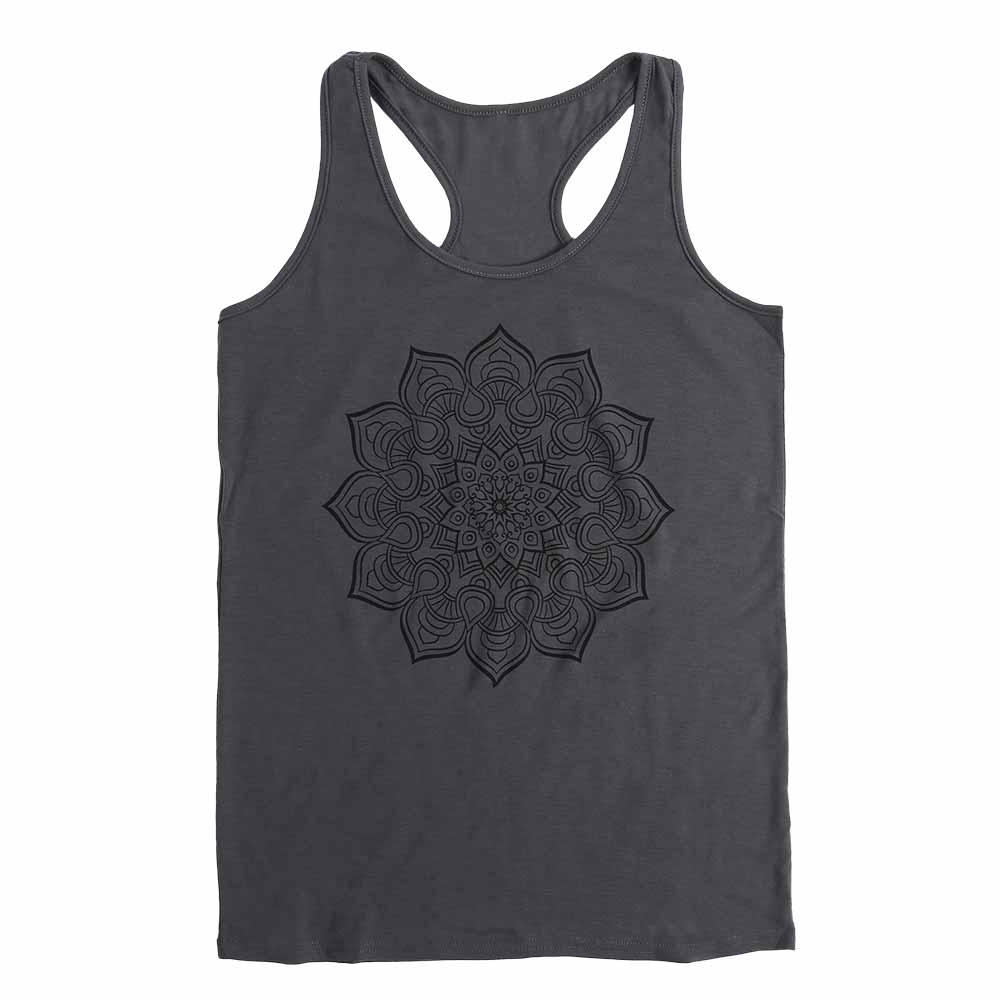 Mandala Printed Tank freeshipping - Mandala Bloom