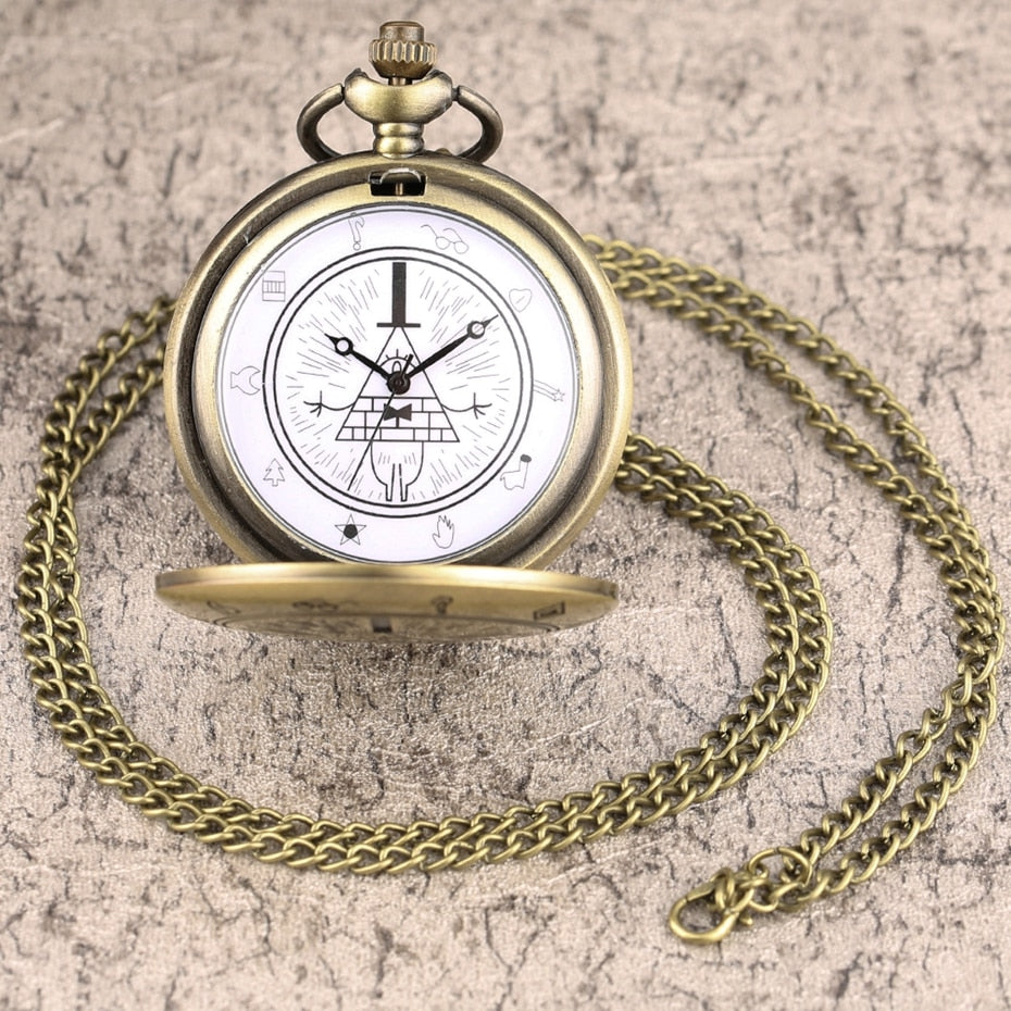 Necklace Quartz Pocket Watch Pendant Chain