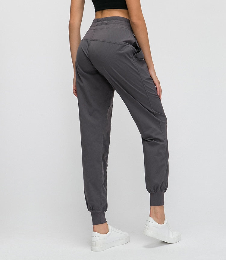 NWT Sports Trousers Drawstring Jogger Boot Cut Pants Wide Leg Yoga Pants Quick Dry Athletic Gym Running Exercie Trousers freeshipping - Mandala Bloom