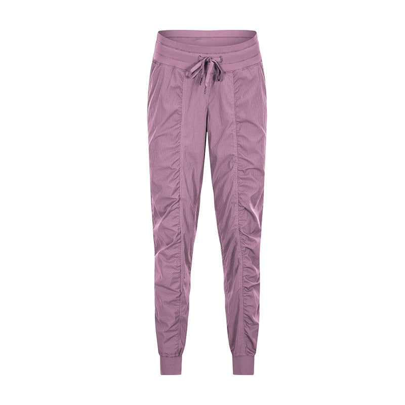 NWT Sports Trousers Drawstring Jogger Boot Cut Pants Wide Leg Yoga Pants Quick Dry Athletic Gym Running Exercie Trousers freeshipping - Mandala Bloom